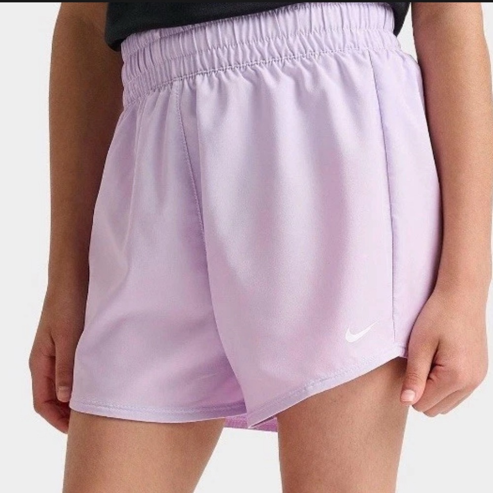 Nike Kids Light Purple Sports Shorts